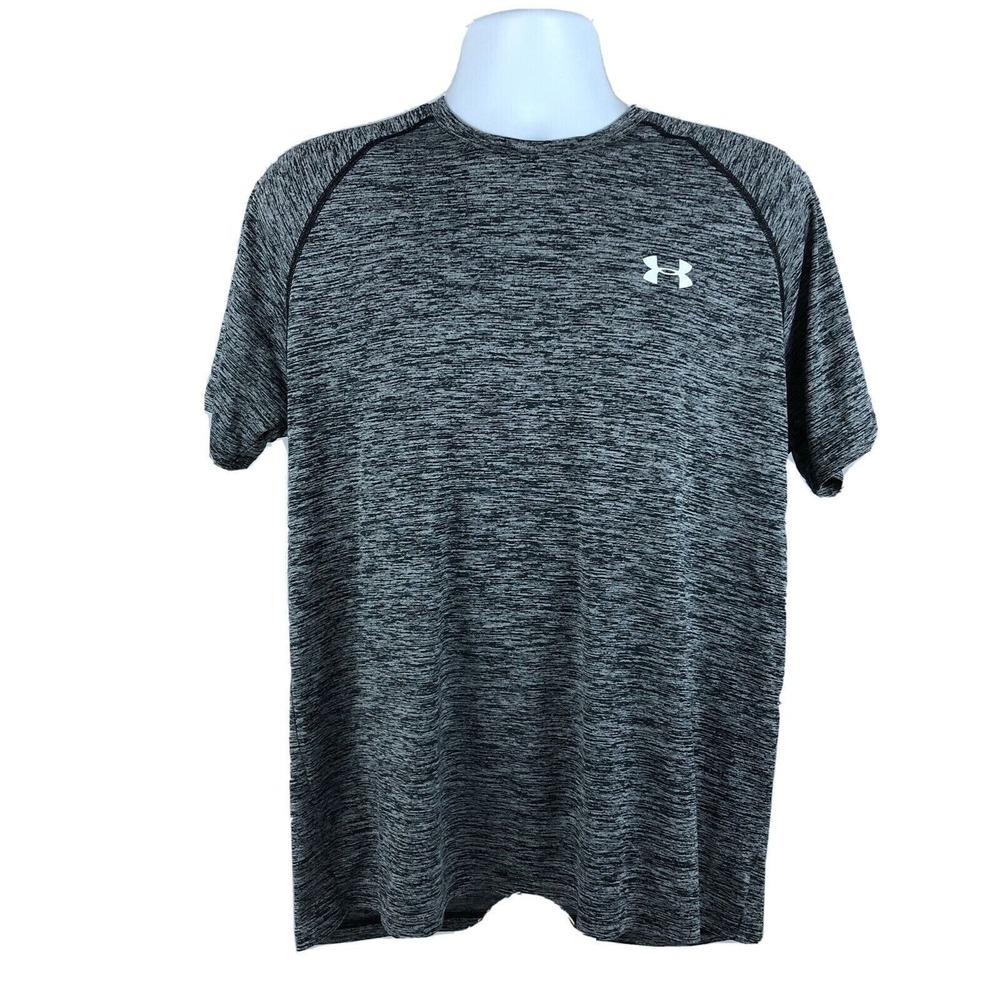 Under Armour Heat Gear Loose Athletic T-Shirt Men's Large Gym Running Training